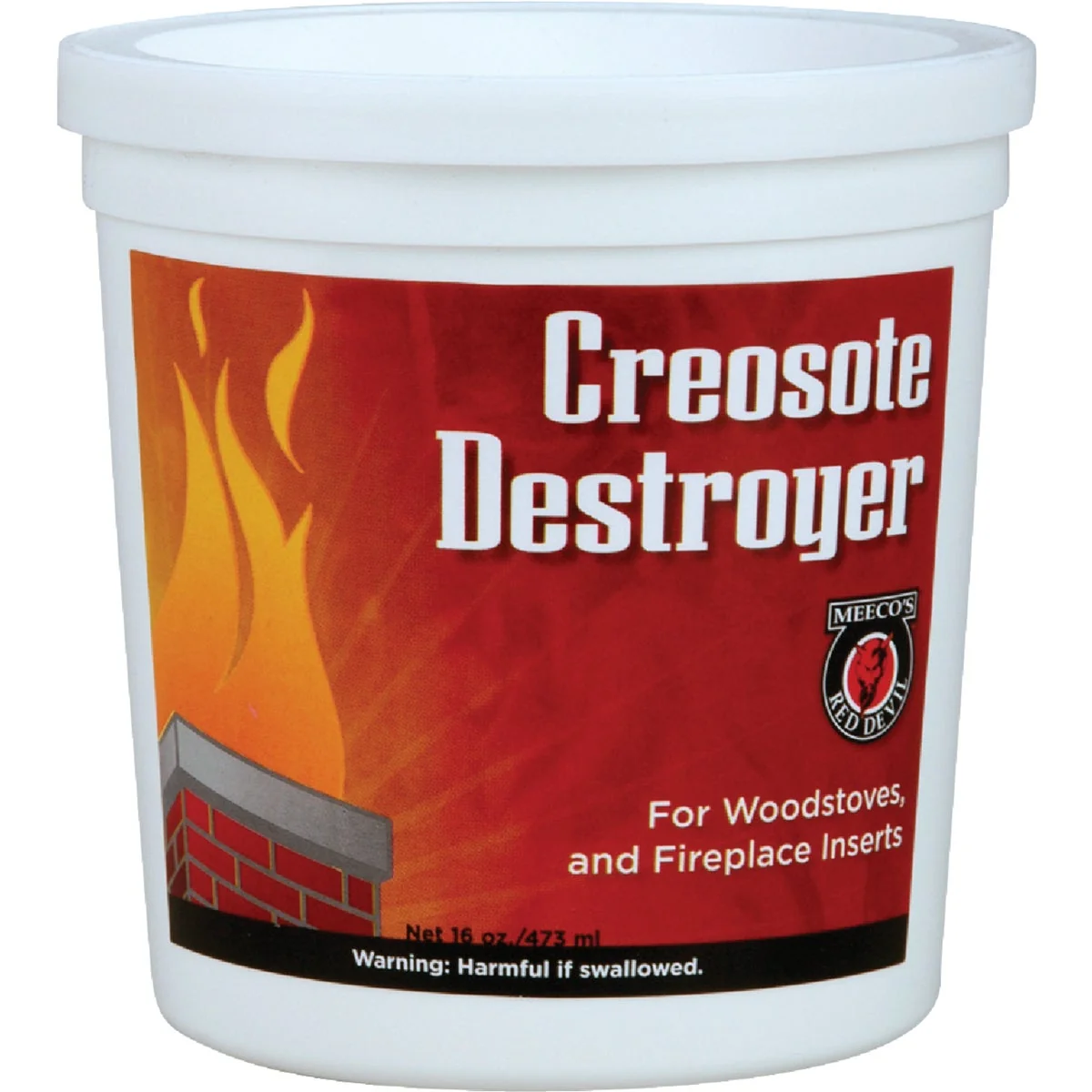 Premium Meeco’s Red Devil 1 Lb. Powder Creosote Remover Pure