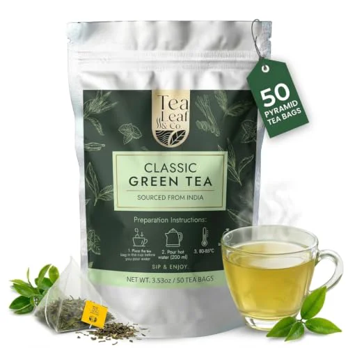 Premium Material Classic Green Tea 50 Count Certified