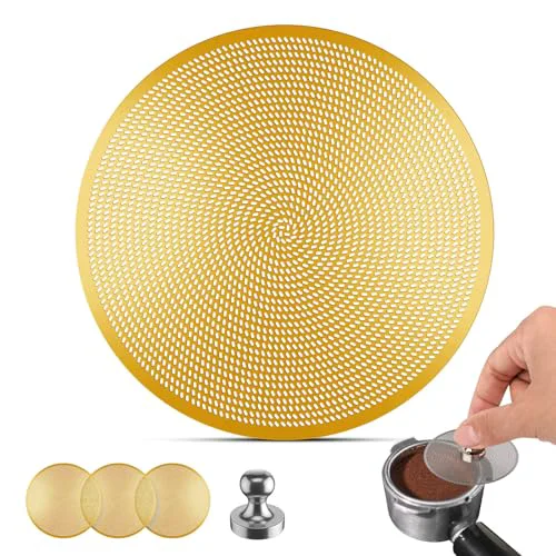 Minimalist 3 Pack 51mm Espresso Puck Screen 3 Count High-Performance