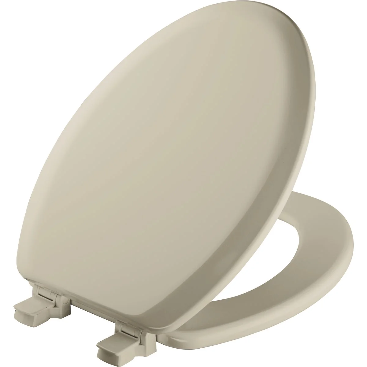 High-Performance Mayfair Elongated Closed Front Bone Wood Toilet Seat Advanced