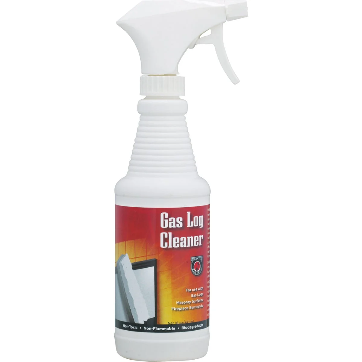 Efficient Meeco’s Red Devil 16 Oz. Trigger Spray Gas Log Cleaner Verified