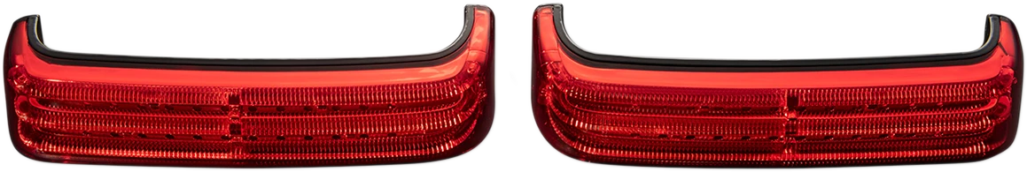Excellent Custom Dynamics Saddlebag Lights – SS6 – Black Red PB-SB-SS6-BR Crafted