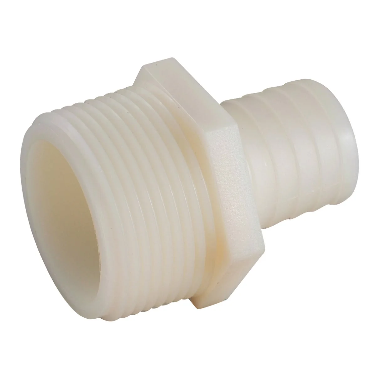 Breathable Anderson Metals 5 8 In. Barb x 3 4 In. MGH Nylon Hose Adapter Detailed