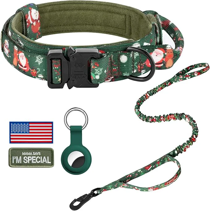 Professional DAGANXI Tactical Dog Collar Adjustable Military Training Nylon Dog Collar Sustainable