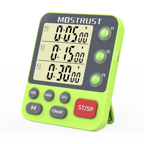 Superior Digital Dual Kitchen Timer Consistent