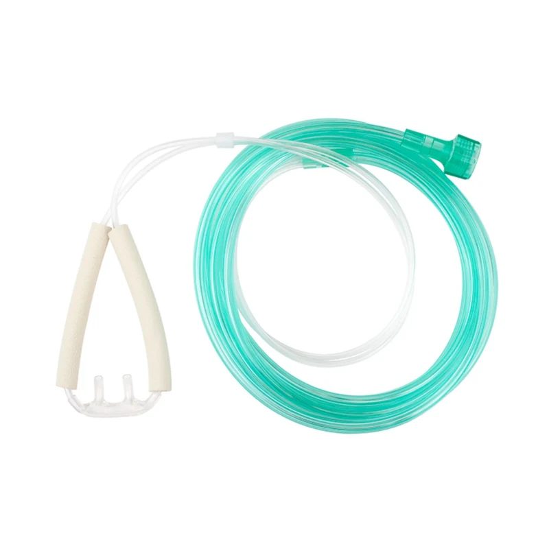 Consistent Dynarex Resp-O2 Nasal Oxygen Cannulas with Cushion Tips and Advantage Ear Foam Refined