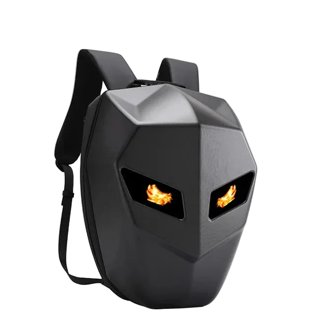 Stylish Unisex Hard Shell LED Backpack with Bluetooth App Control Powerful