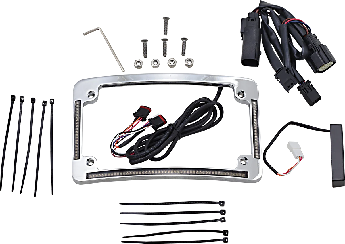 User-Friendly Custom Dynamics All in One License Plate Frame – Chrome TF05-SS6-C High-End