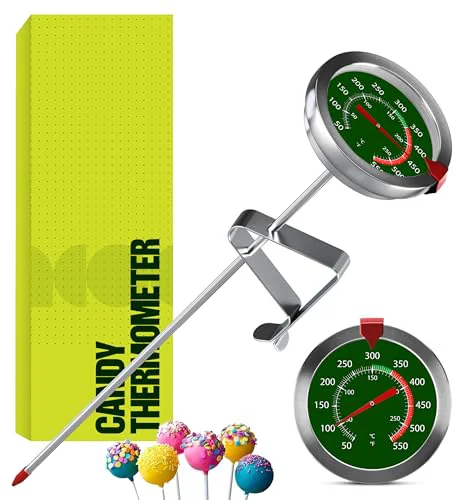 Official Candy Thermometer with Pot Clip Reusable