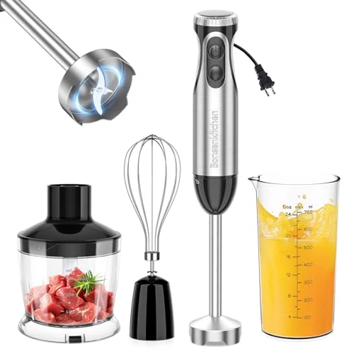 Powerful Immersion Blender with Food Processor Carefully Designed