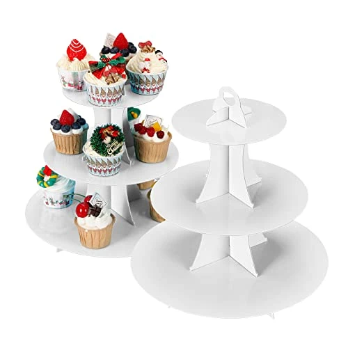 Safe Cupcake Stand 2Pcs Responsible