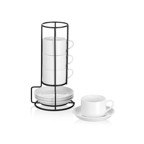 Trendy Espresso Cups 4 Count Contemporary