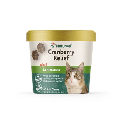 Breathable NaturVet® Cranberry Relief® Soft Chews for Cats Contemporary
