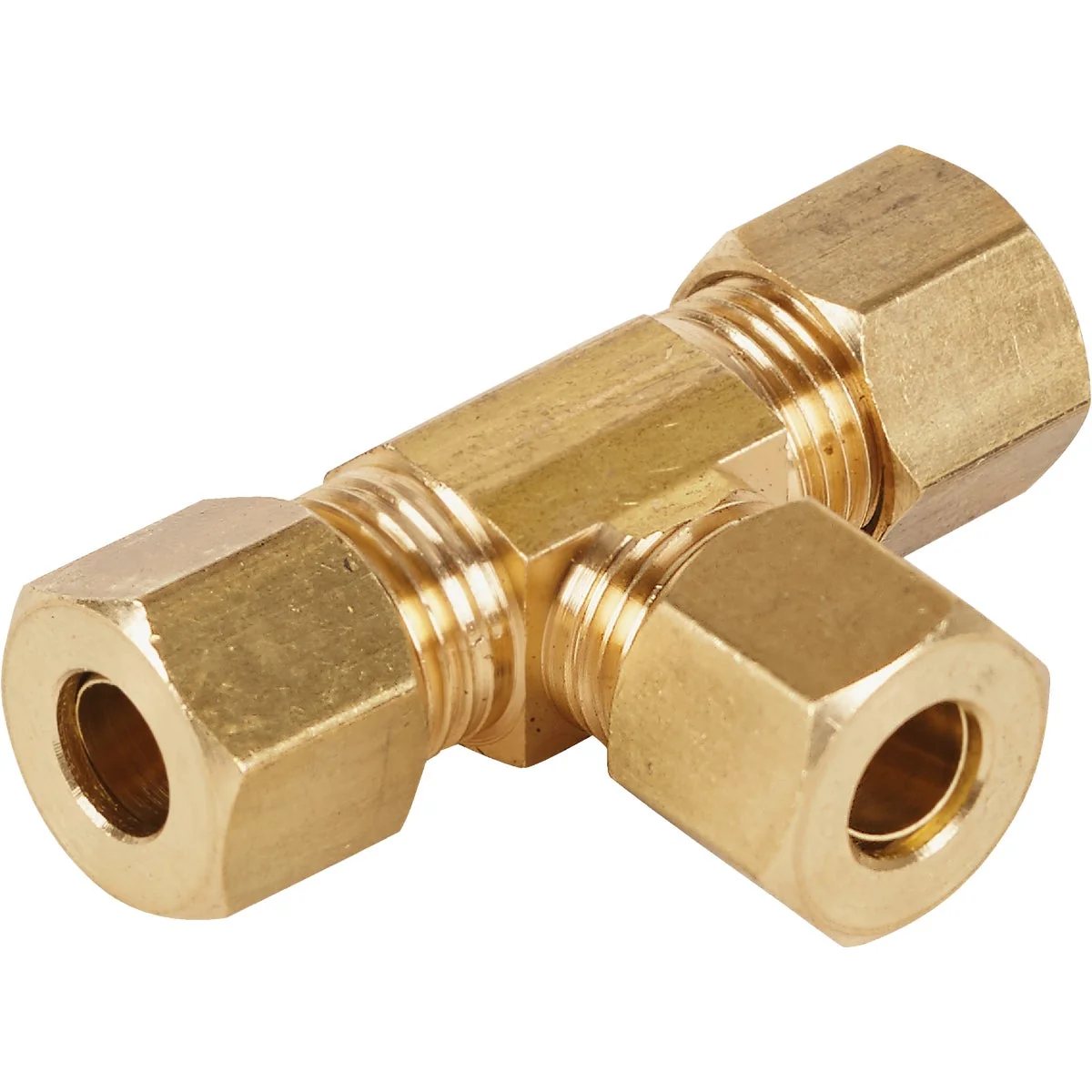 Fashionable Do it 1 4 In. Compression Brass Tee Convenient