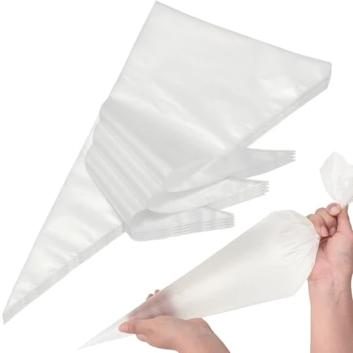 Green Extra Large Piping Bags Disposable 24 Inch Soft