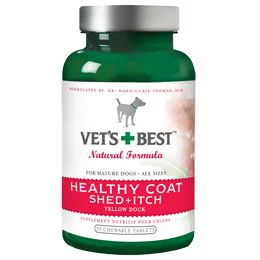 Verified Vets Healthy Coat Shed And Itch Supplements Dog Smooth