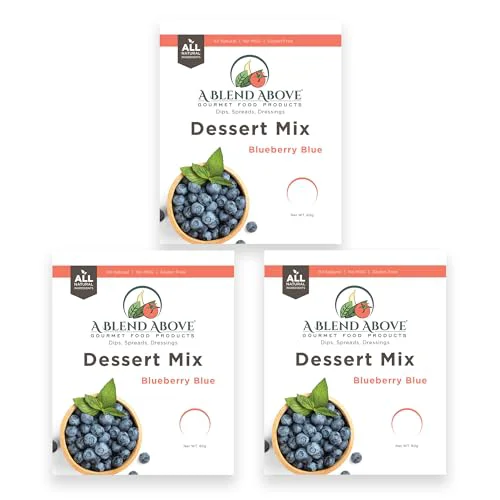 Unique A Blend Above Blueberry Blue No Bake Dessert Mix 3 Count Outstanding