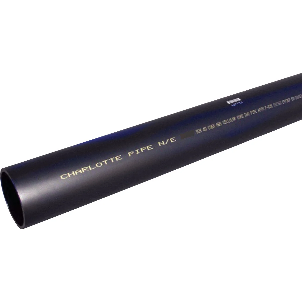 Consistent Charlotte Pipe 2 In. x 20 Ft. ABS DWV Pipe Refined