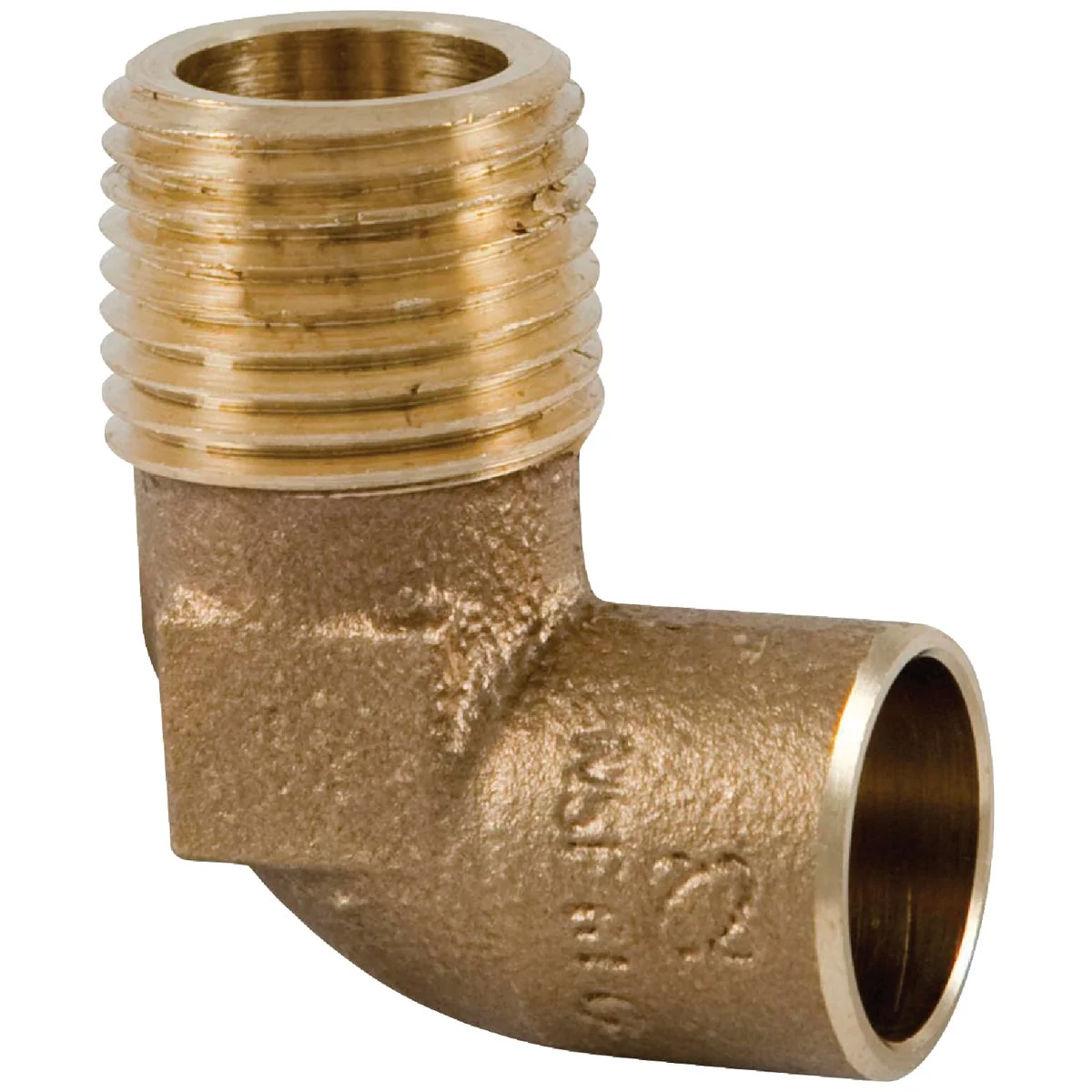Detailed NIBCO 1 2 In. CxM 90 Deg. Copper Elbow 1 4 Bend Healthy