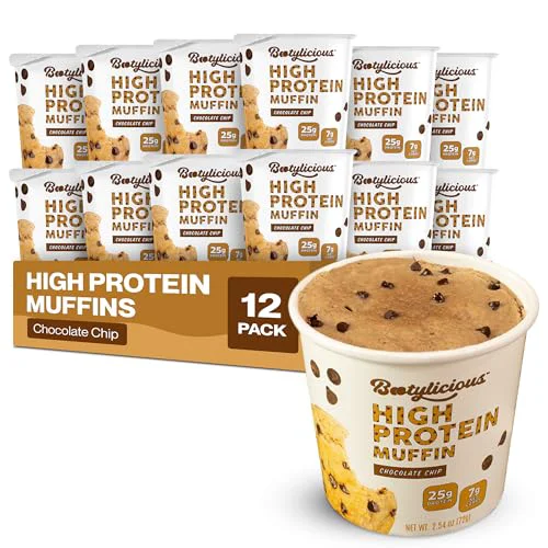 Premium Material Protein Muffin 12 Count Flexible