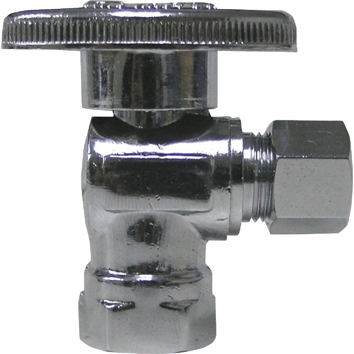 Soft ProLine 1 2 In. FIP x 3 8 In. C Quarter Turn Angle Valve Reusable