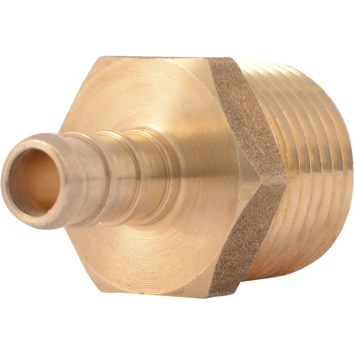 World-Class SharkBite 3 8 In. CF x 1 2 In. MPT Brass PEX Adapter Recyclable