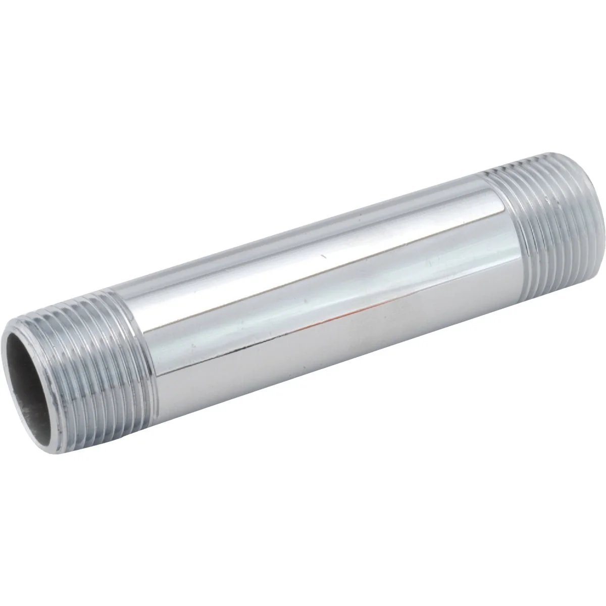 Recyclable Anderson Metals 1 2 In. MIP x 4 In. Brass Chrome Nipple Flexible