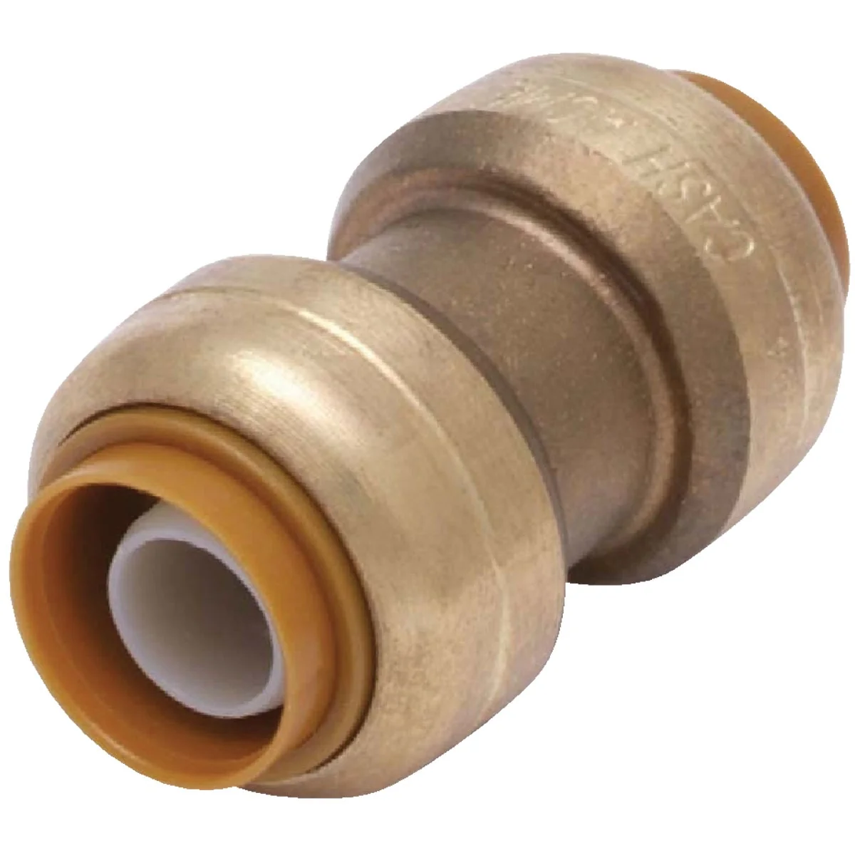 Healthy SharkBite 1 2 In. Push-to-Connect Straight Brass Coupling High-Performance