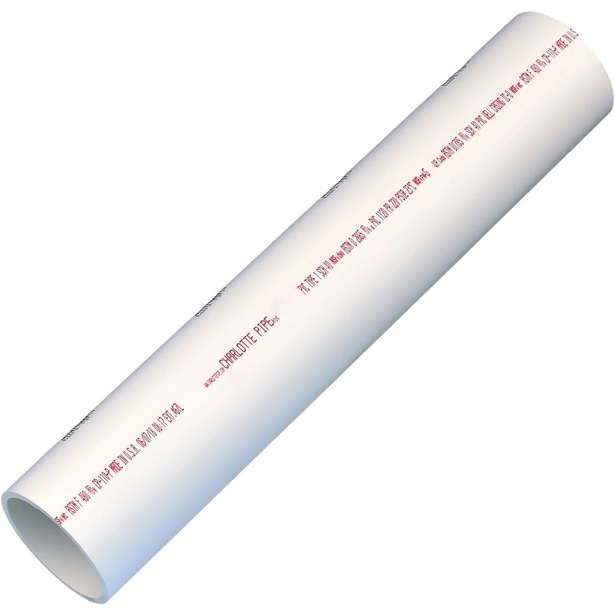 Expertly Made Charlotte Pipe 1-1 4 In. x 2 Ft. Schedule 40 Cold Water PVC Pressure Pipe Premium Material