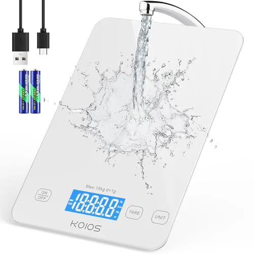 Consistent 33lb Kitchen Scale 0.1oz Precision Fine Crafted