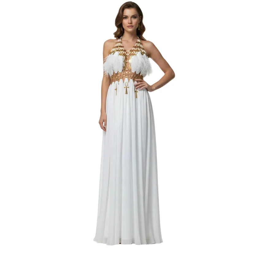 Smooth Women’s Sexy Hollow Out Backless Halter Maxi Dress Original