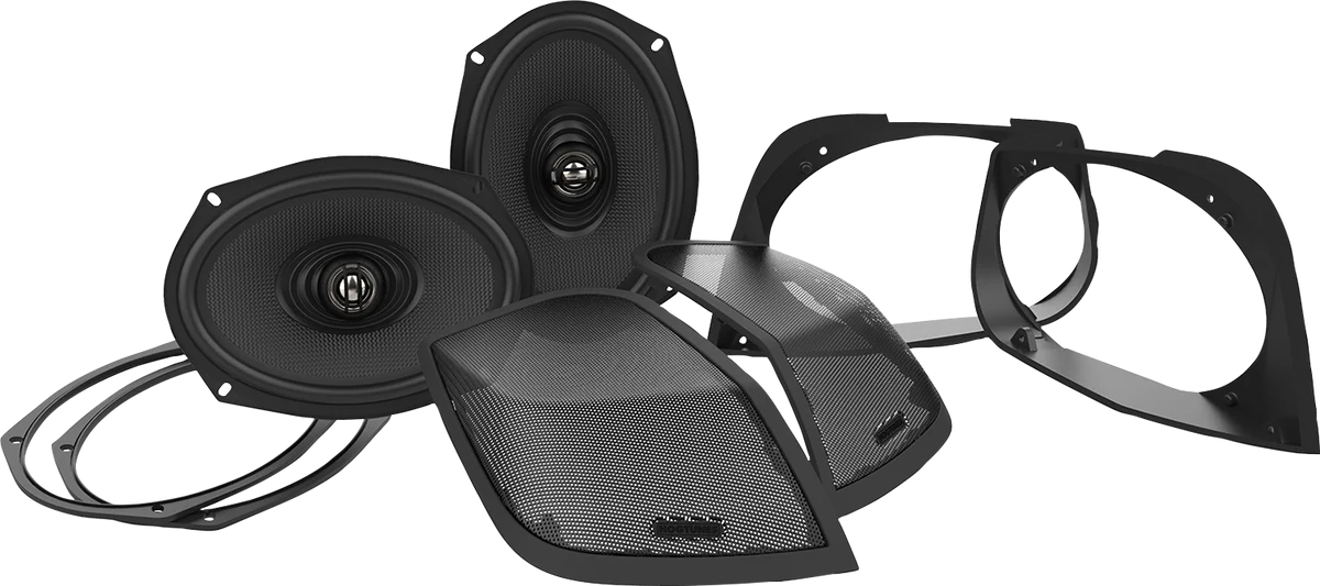 Durable Hogtunes – Cut In Lid Kit with Speakers RETRO 692LID-RM Detailed