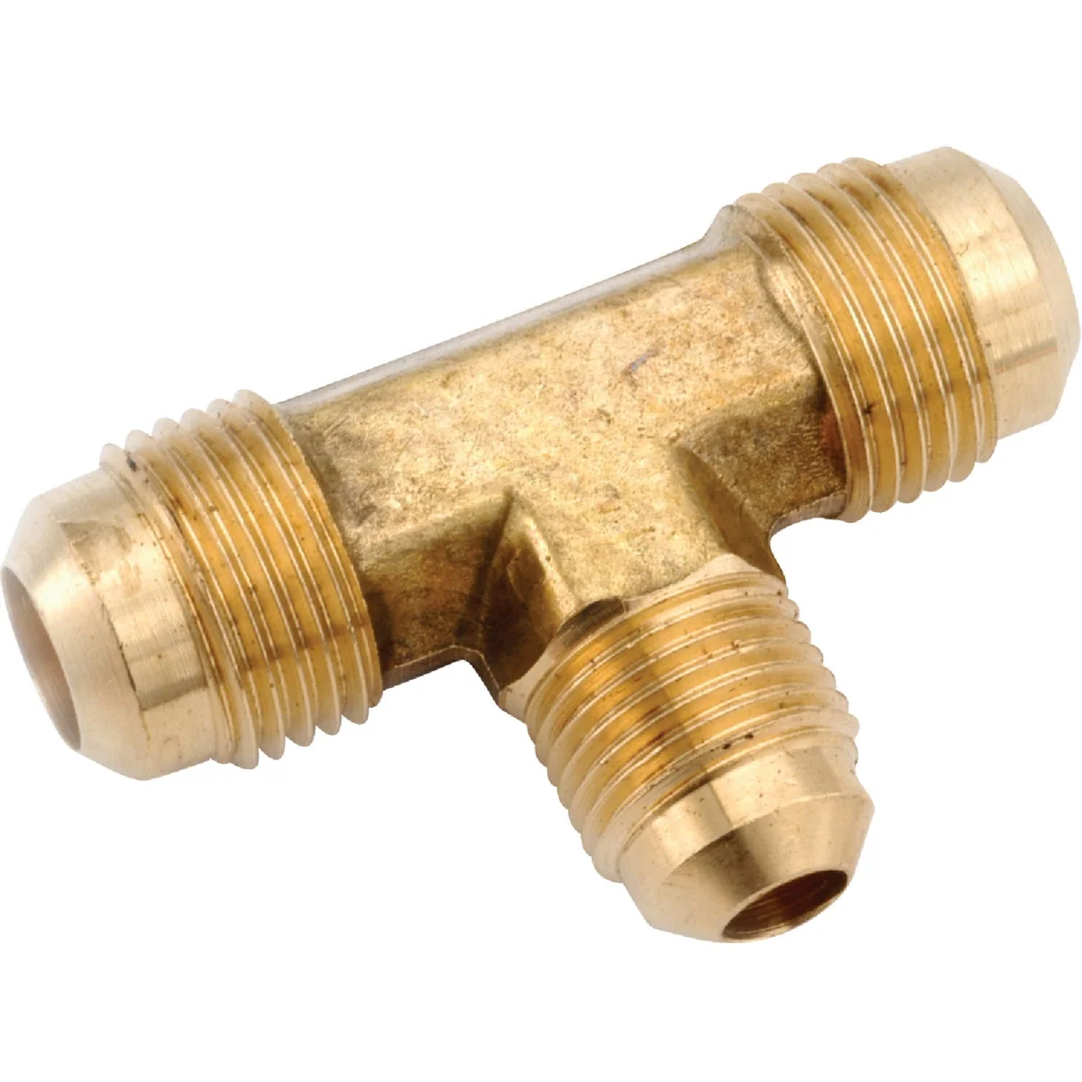 Artisan Anderson Metals 5 8 In. x 1 2 In. Brass Forged Flare Reducing Tee Healthy