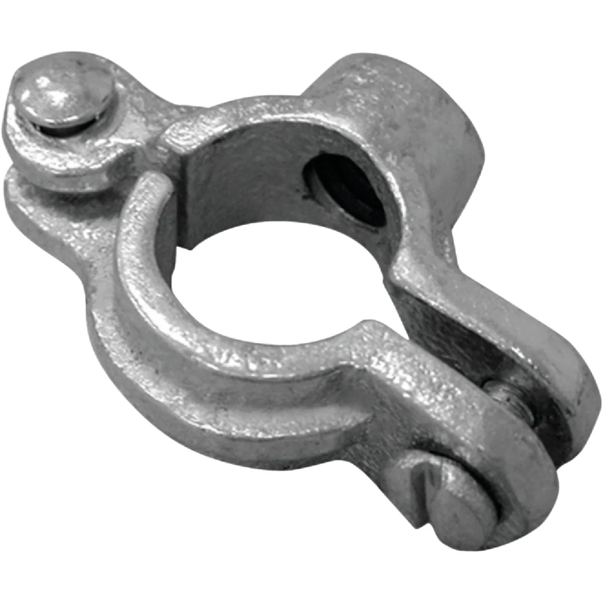 Fast Jones Stephens 1-1 2 In. Zinc-Plated Split Ring Pipe Hanger Green