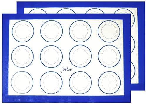 Versatile Silicone Baking Cookie Mats 2 Pack Minimalist