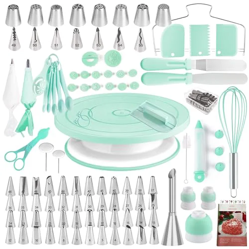 Breathable 138 Cake Decorating Kit 137 Count User-Friendly