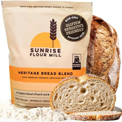 Pure Heritage Organic Bread Flour Blend 80 Ounce Fine Crafted
