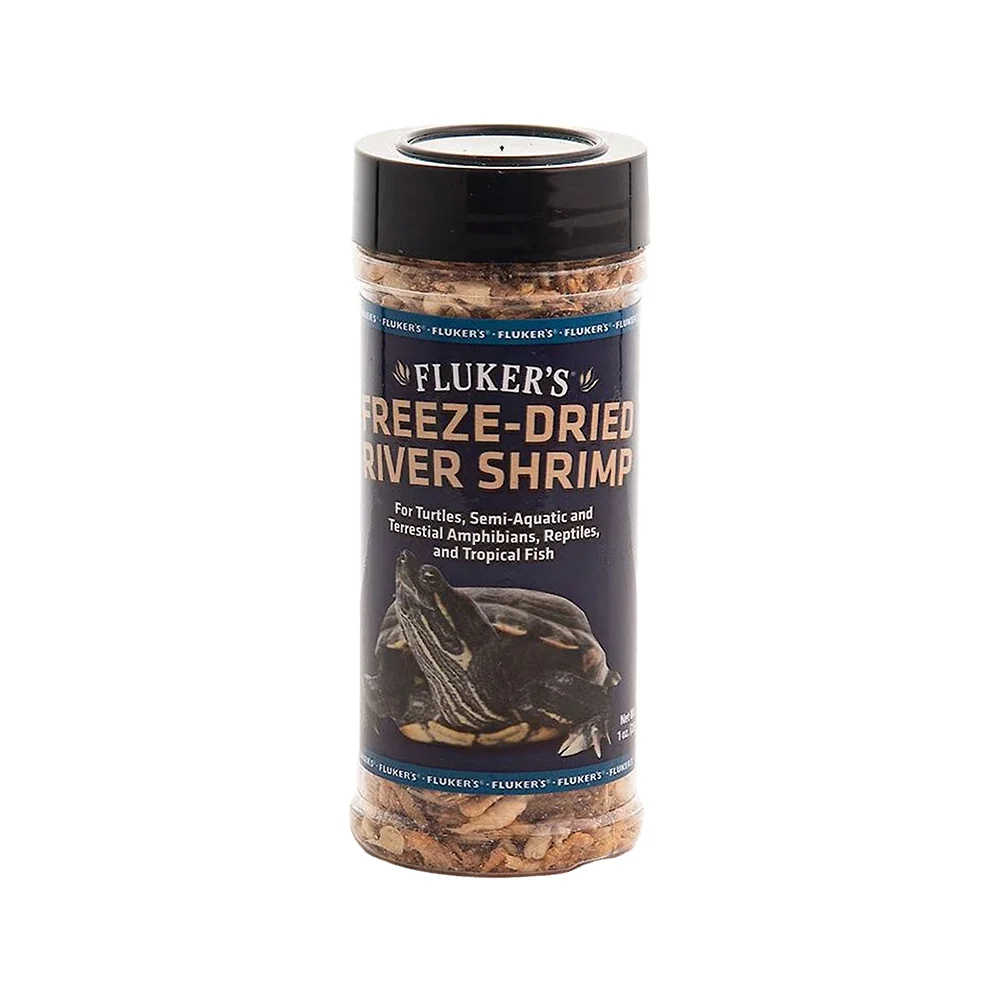 Fine Crafted Fluker’s ze-Dried River Shrimp Reptile Food 1-oz Professional