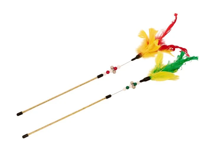 High-Grade Bud’Z Feather Duster Toy For Cats Luxury