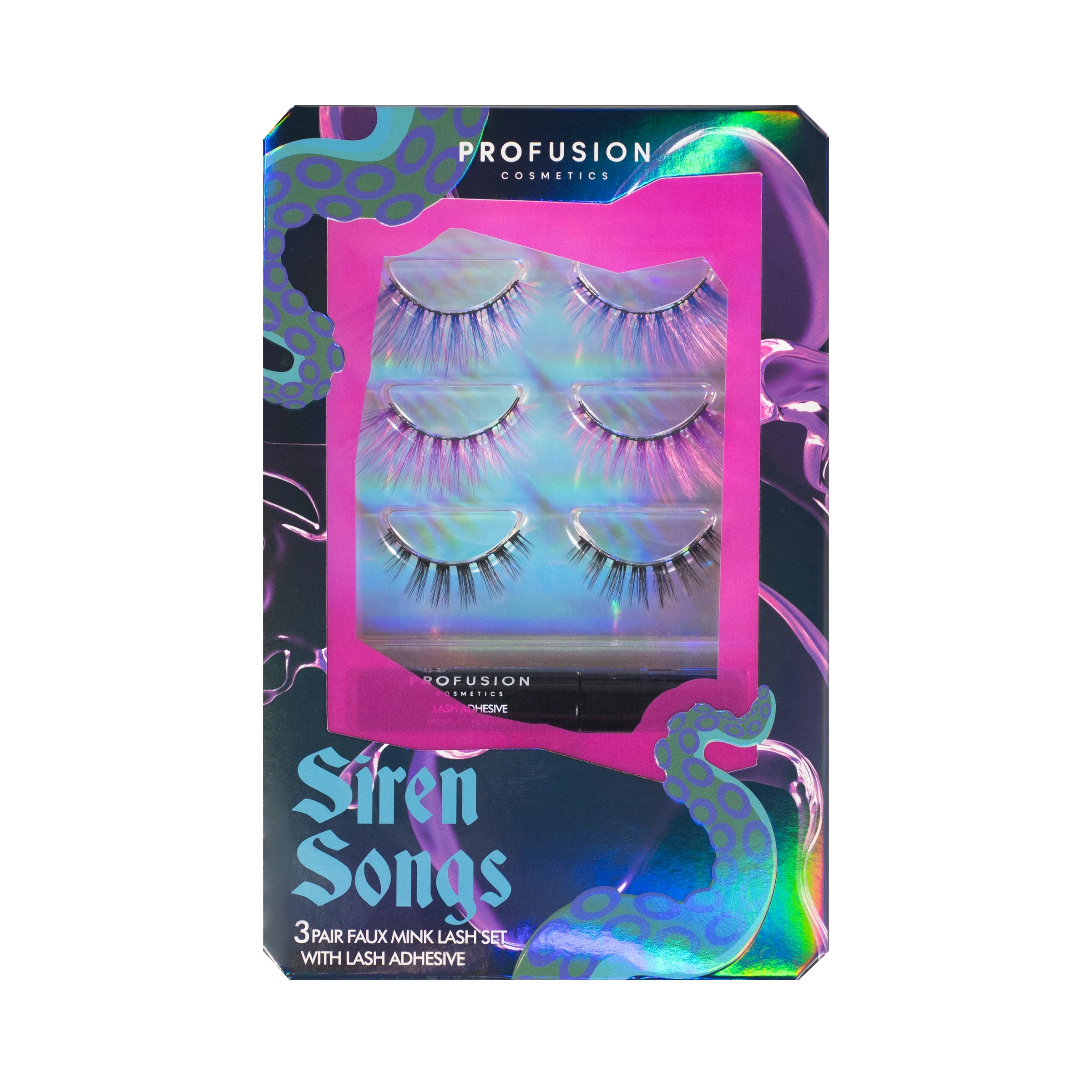 Superior Sea Witch 3 Pair Faux Mink Lash Set High-End