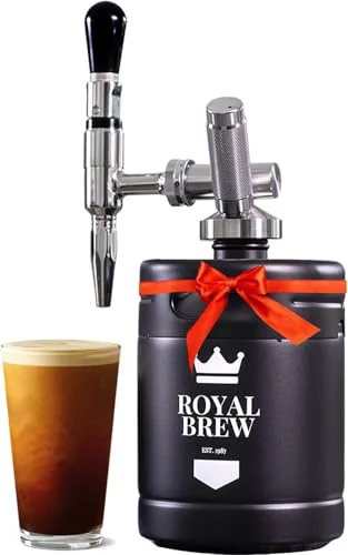Certified The Royal Brew Nitro Cold Brew Coffee Maker High-End