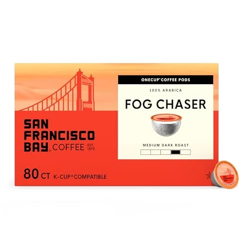 Carefully Designed Fog Chaser K Cup Compatible Coffee Pods 80 Count Efficient