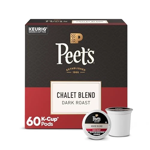 Powerful Coffee Pods Dark Roast 60 Count Traditional