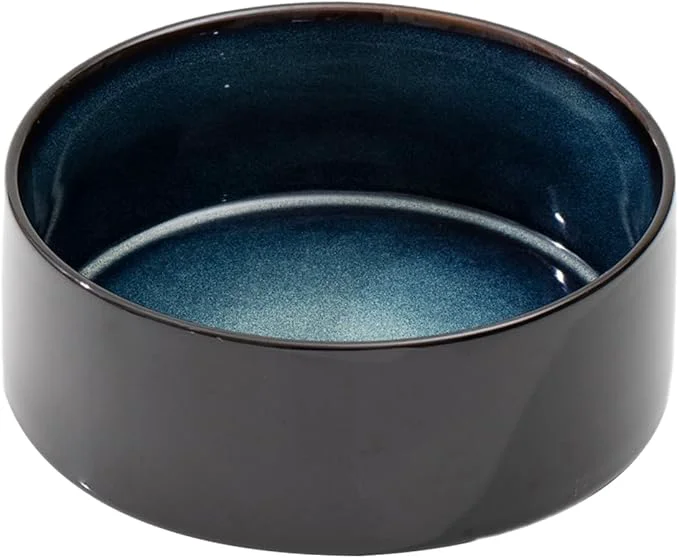 Trusted Ceramic 8.2inch Dog Bowl for Large-Breed Dogs Anti-Slip and Weighted Comfortable