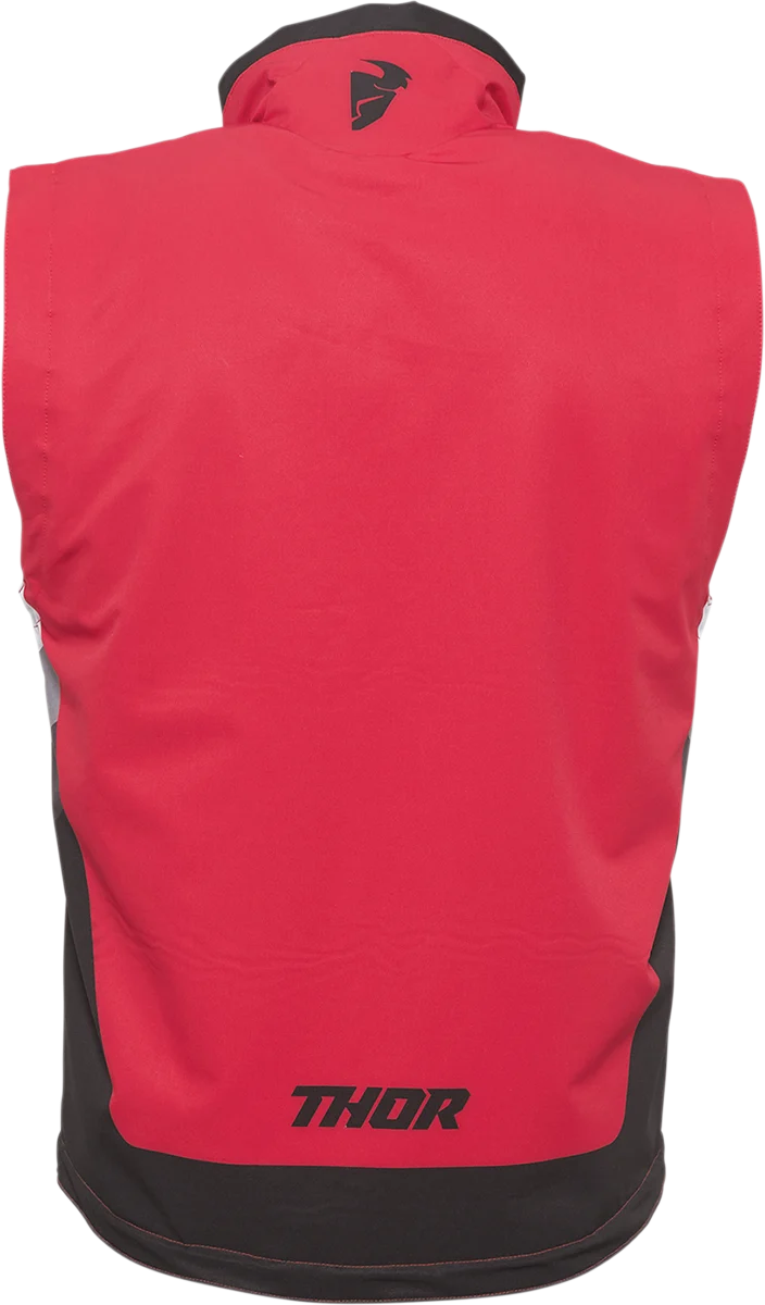 Comfortable Thor Warmup Vest – Red Black – Large 2830-0591 Prestigious