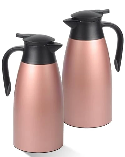 Durable 70 oz Thermal Coffee Carafe for keeping hot Convenient