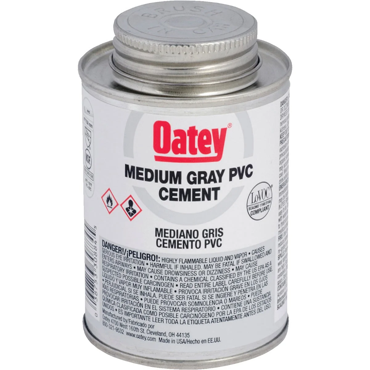 Carefully Designed Oatey 4 Oz. 40 F to 90 F PVC Gray Cement Trendy