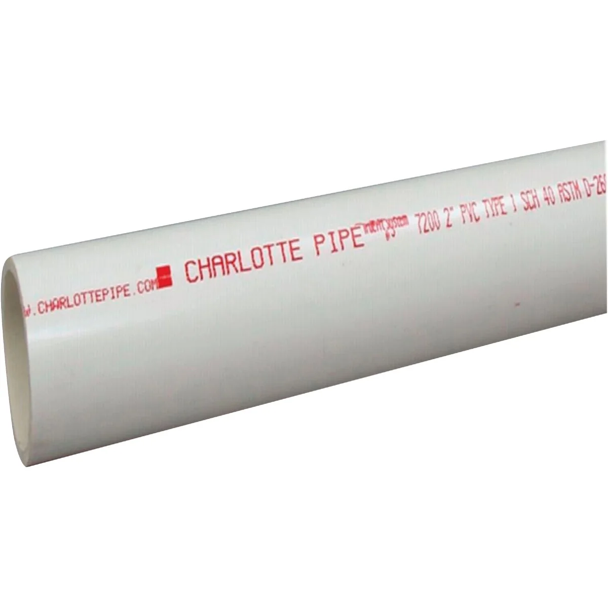 Fast Charlotte Pipe 6 In. x 10 Ft. Schedule 40 PVC DWV Pressure Dual Rated Pipe Sustainable