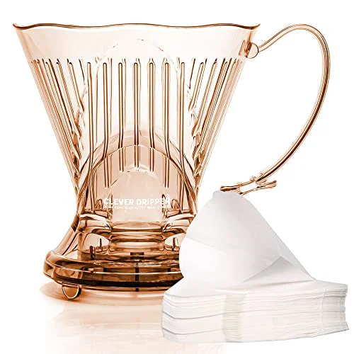 Convenient Coffee Dripper and Filters 100 Count Fine