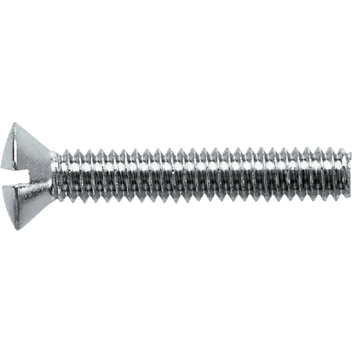 Reusable Danco 1 4 In.-20 x 1-1 2 In. Chrome-Plated Overflow Bath Plate Screw Top-Quality